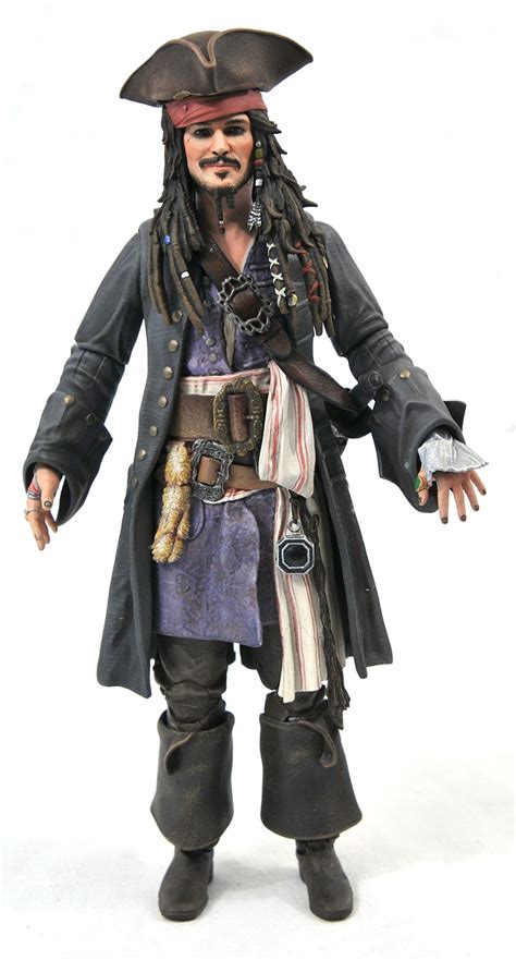 Buy DIAMOND SELECT TOYS Pirates Of The Caribbean Dead Men Tell No Tales Jack Sparrow Action