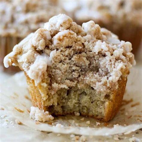 Coffee Cake Muffins With Brown Sugar Crumb Topping By Whatmollymade