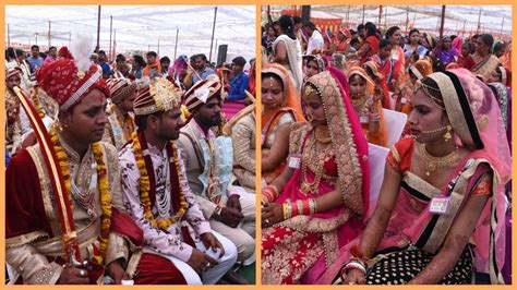 Rajasthan 42 Couples Tie The Knot During Mass Marriage Held In Jaipur Toi Original Times Of