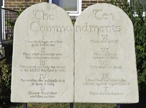 Bill To Put Ten Commandments Displays In Public Places Ignored By Gop