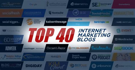 Top 40 Internet Marketing Blogs You Must Read Today