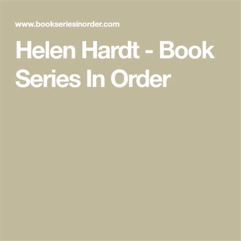 Helen Hardt Books In Order F