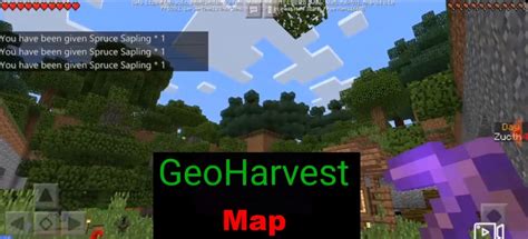 Geoharvest Map Minecraft Pe Maps