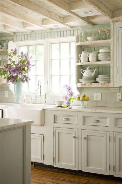 10 Amazing Shabby Chic Kitchen Design Ideas To Beautify Your Kitchen