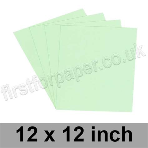 Rapid Colour Card 240gsm 305 X 305mm 12 X 12 Inch Tea Green