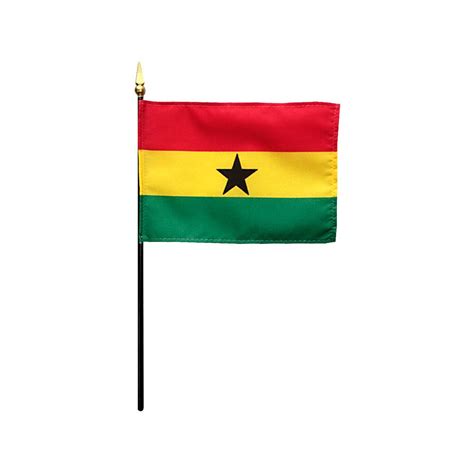 Ghana Stick Flag Kengla Flag Co