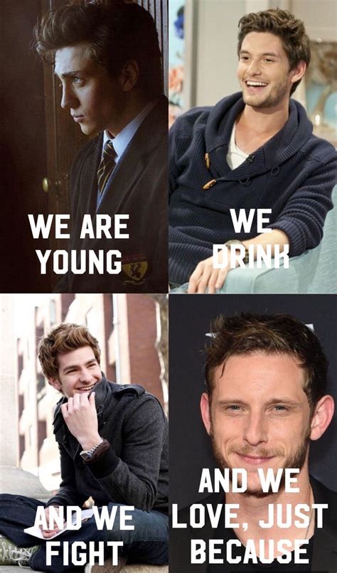 Aaron received a nomination for the 'young british performer of the year' at the 'london film critics' circle.' he was also nominated for the 'bafta rising star award' for. The Marauders edit (3OH!3: We Are Young) | Aaron Taylor ...