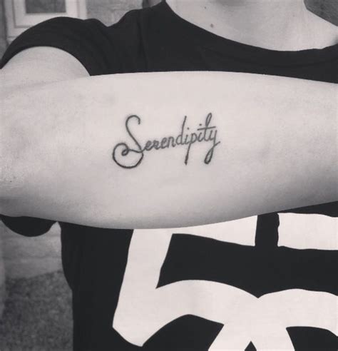 Serendipity Tattoo Quotes Tattoos Infinity Tattoo