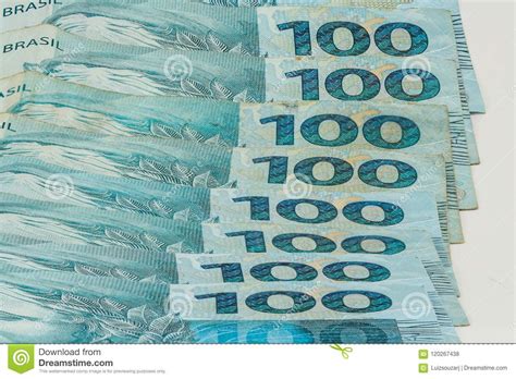 100 Real Money Notes From Brazil Stock Photo Image Of Notes Currency