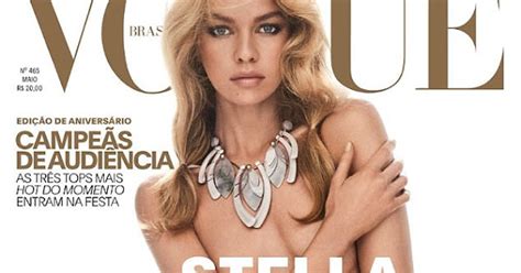 Stella Maxwell Strips Nude For Vogue Brazil