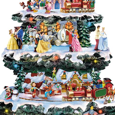The Disney Christmas Carousel Tree Hammacher Schlemmer