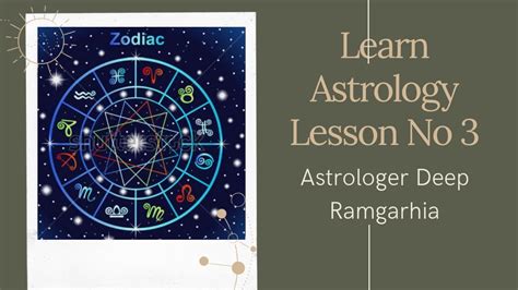 Learn Astrology 3 Youtube