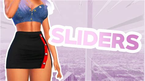 Must Sliders And Presets The Sims 4 Sims 4 Sims 4 Body Mods Sims