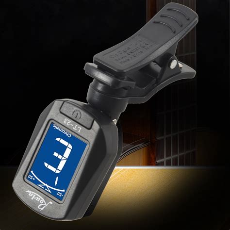 Lt 23 Acoustic Guitar Tuner Clip On Tuner For Electric Guitars Bass