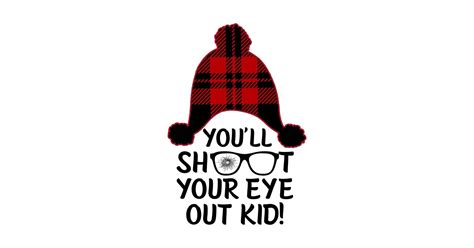 Christmas You'll Shoot Your Eye Out Kid T-Shirt - Christmas Gifts - T ...