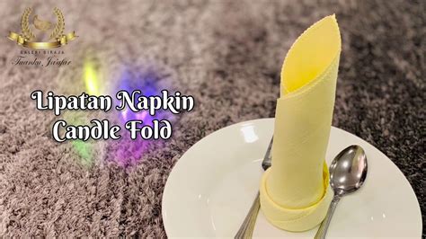 5 Cara Melipat Napkin Dengan Mudah Youtube