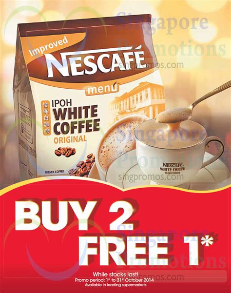 Dia bekerja banyak pekerjaan untuk melunasi utang dan bahkan memberi citra femininnya. Nescafe 3 Oct 2014 » Nescafe Ipoh White Coffee Buy 2 Get 1 ...