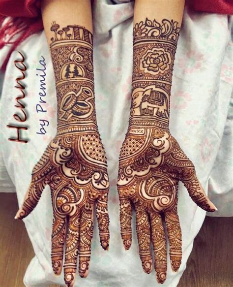 Bridal Full Hand Mehndi Designs For Wedding Day 1 K4 Fashion