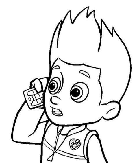 Printable Ryder Paw Patrol Coloring Page Download Print Or Color