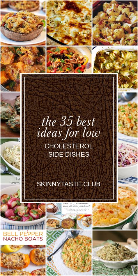 While poultry and most fish also breads, cereals, rice, pasta, and other grains, and dry beans and peas are generally high in starch. The 35 Best Ideas for Low Cholesterol Side Dishes - Best ...