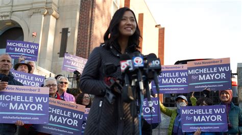 Michelle Wu Is Bostons First Woman And First Person Of Color Elected