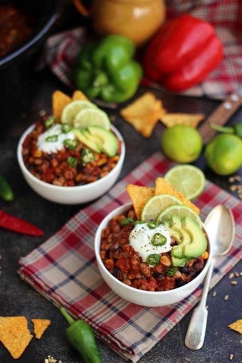 The Best Slow Cooker Vegan Chili Recipe Is Wholesome Delicious And