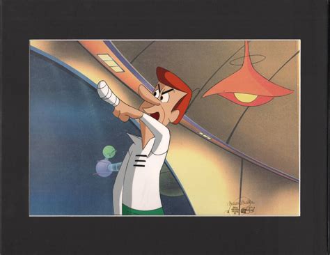 The Jetsons George Production Animation Art Cel Hanna Barbera Etsy Animation Art Animation Art