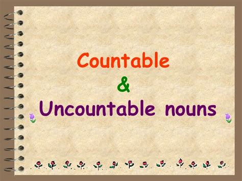 Quantifiers Countable And Uncountable Nouns
