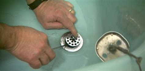 How To Clean Out A Tub Drain Todays Homeowner Tub Cleaner