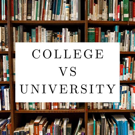 College Vs University What Is The Difference And Which One To Use