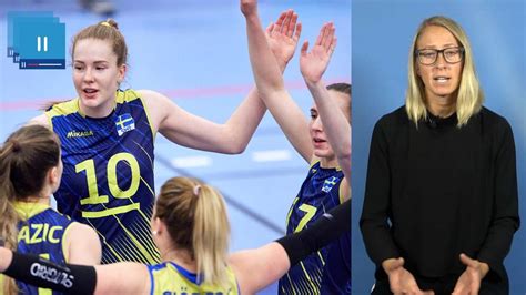 Sverige Klart För åttondelsfinal I Volleyboll Em Svt Sport