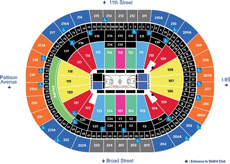 Principal 177 Imagen Wells Fargo Arena Seating Chart With Seat Numbers