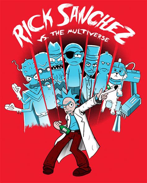 Rick Sanchez Vs The Multiverse By Lavalampcreative On Deviantart