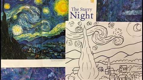 How To Draw Starry Night Step By Step Easy Canvas Fox Painting Easy