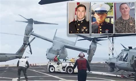 Disturbing New Footage Shows Moment Mv 22 Osprey Helicopter Crashed In