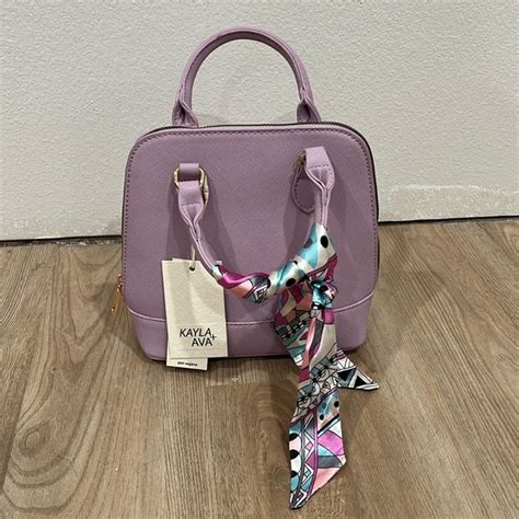 Kayla Ava Bags Kaylaava Lavender Purse Vegan Leather Poshmark