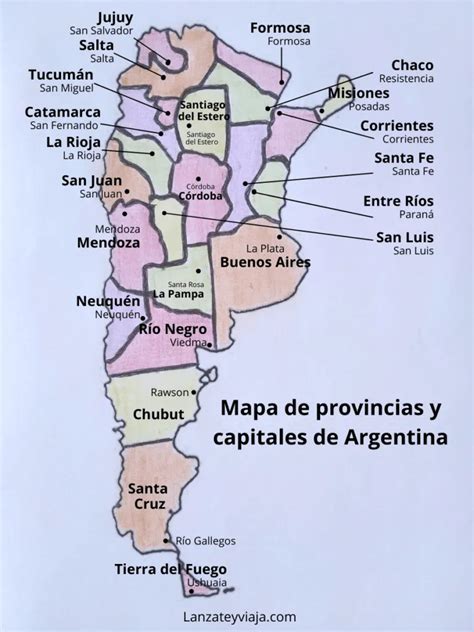 Mapa De Argentina Con Provincias Y Capitales My XXX Hot Girl