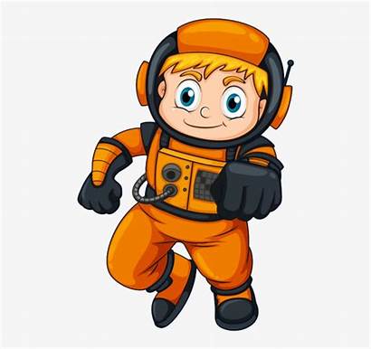 Astronaut Clipart Transparent Orange Seekpng