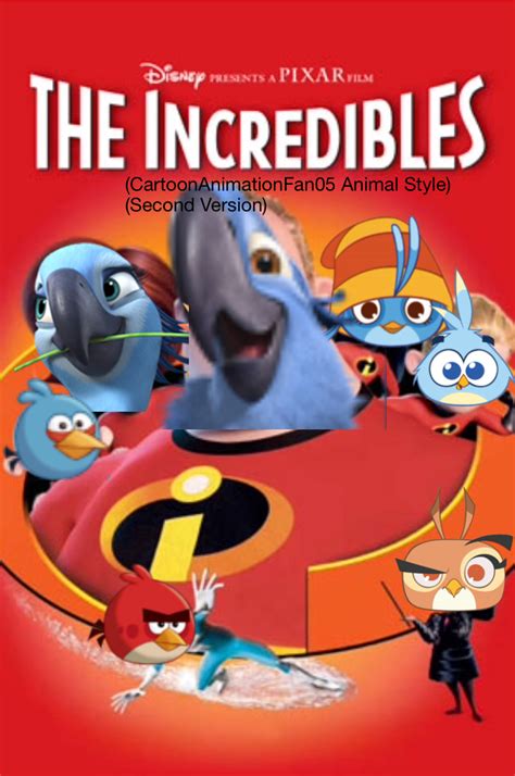 The Incredibles Cartoonanimationfan05 Animal Style Second Version