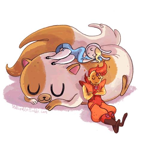 Stetirasso Fionna Cake And Prince Flame A Warm Up Doodle Flame