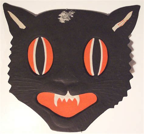 Vintage Halloween Black Cat Diecut Made In Usa Beistle Flickr