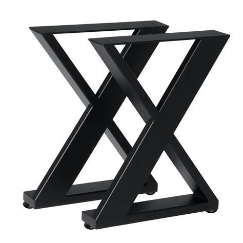 Check spelling or type a new query. Set of 2 metal table legs x shape dining table legs heavy ...