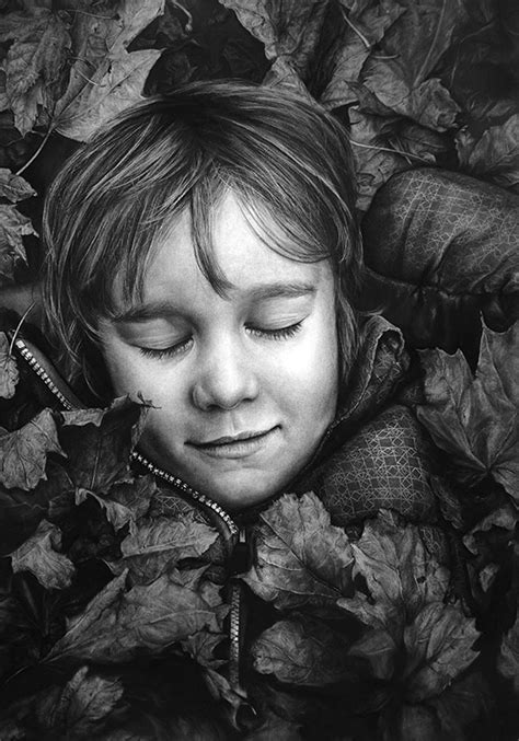 Student Artwork Hyper Realism Charcoal Drawing Art Is