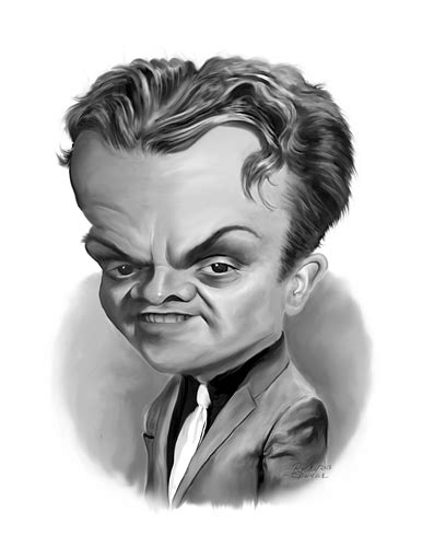 James Cagney By Rocksaw Famous People Cartoon Toonpool