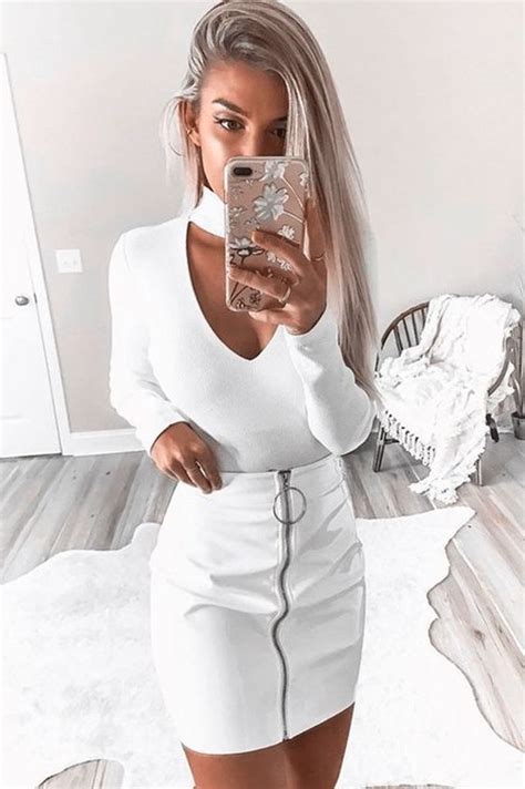 All White Party Outfit Ideas For Women Street Style Inspiration 2019