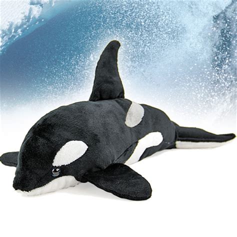 14 Lifelike Extra Soft Orca Plush Toy Killer Whale Stuffed Animal Toys