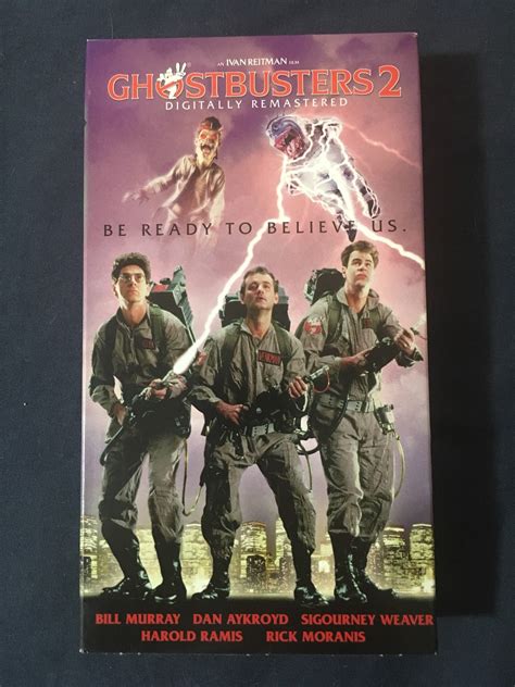 Vintage Ghostbusters 2 Vhs Movie 1998 Release Brand New Comedy Etsy