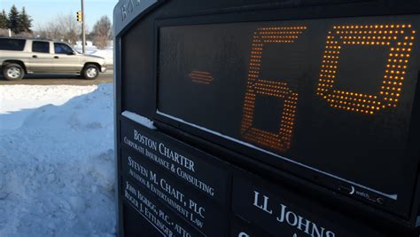 Detroit Shivers Through Record Breaking Cold