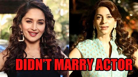 read asap madhuri dixit and juhi chawla reveal why they didn t marry an actor