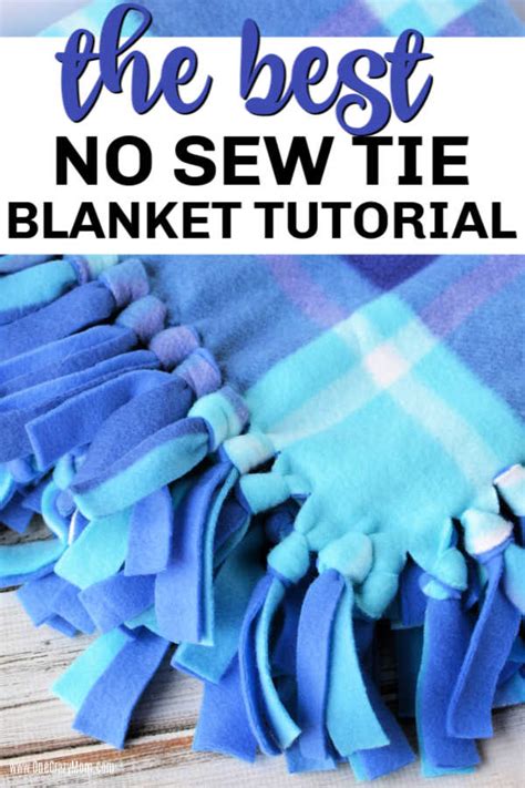 Learn How To Make A Fleece Tie Blanket For The Perfect Afternoon Diy